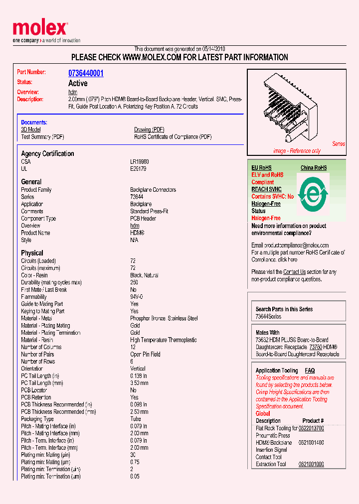 0736440001_5034745.PDF Datasheet