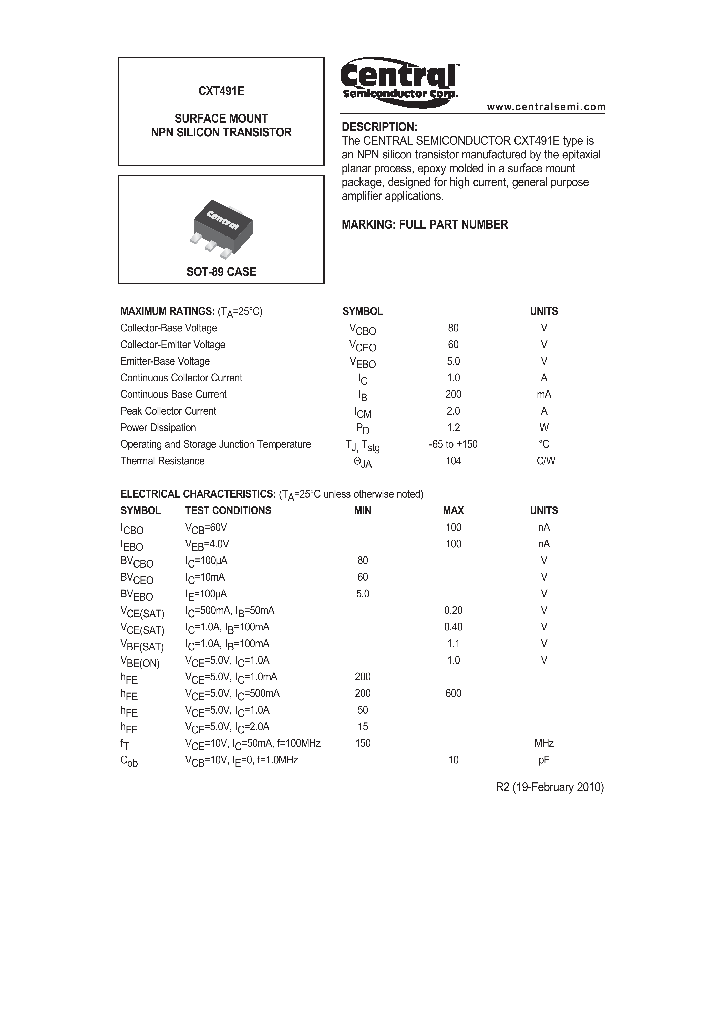 CXT491E10_5034924.PDF Datasheet