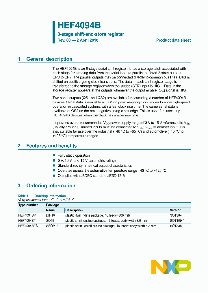 HEF4094BP_5035310.PDF Datasheet