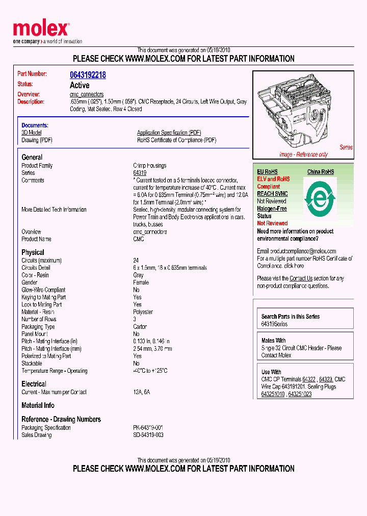 64319-2218_5036902.PDF Datasheet