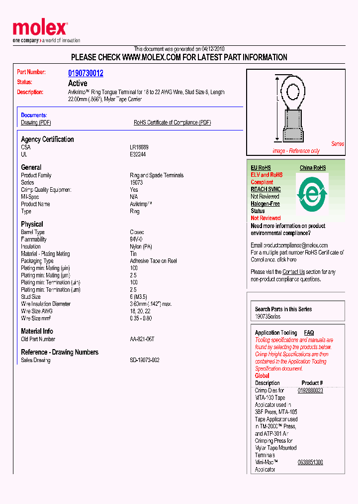 0190730012_5040625.PDF Datasheet