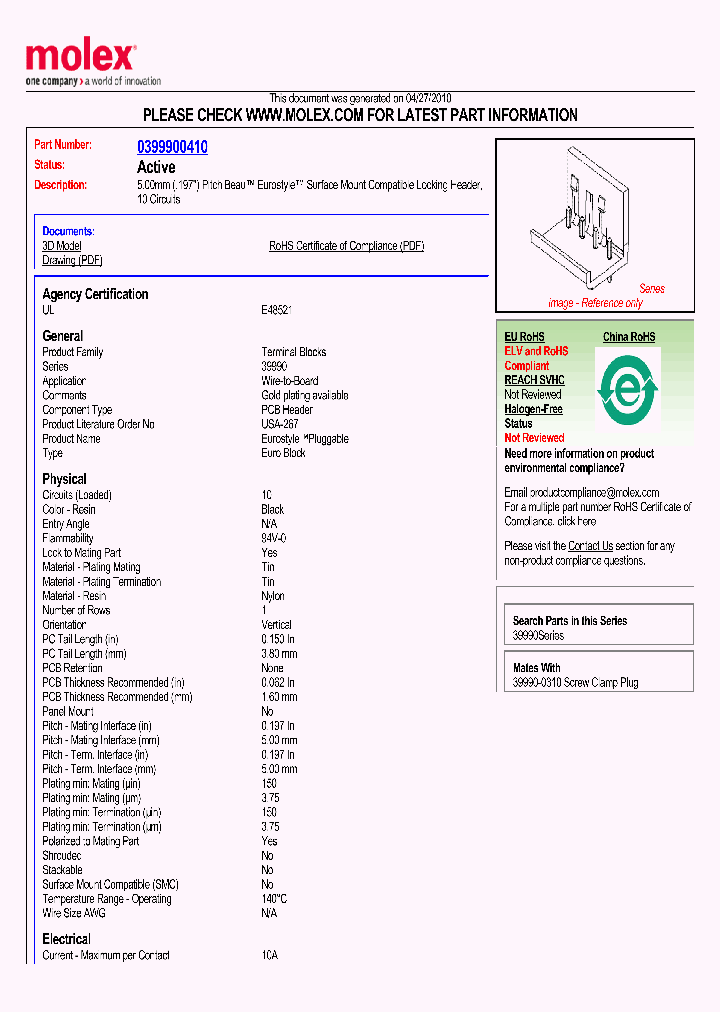 0399900410_5040825.PDF Datasheet