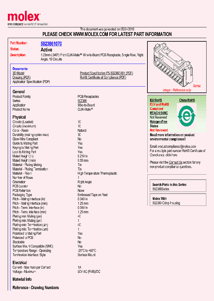 5023861070_5040932.PDF Datasheet