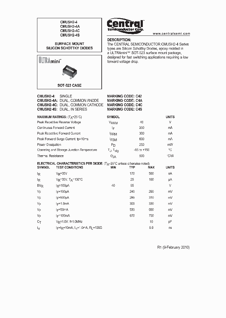 CMUSH2-4_5042789.PDF Datasheet