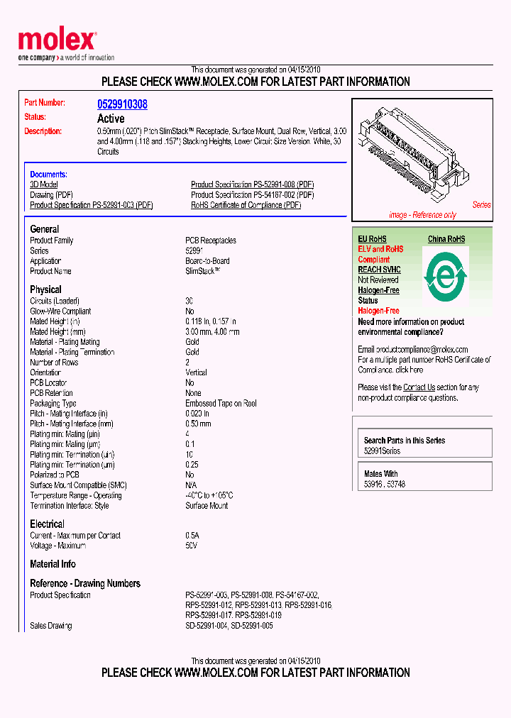 0529910308_5044052.PDF Datasheet