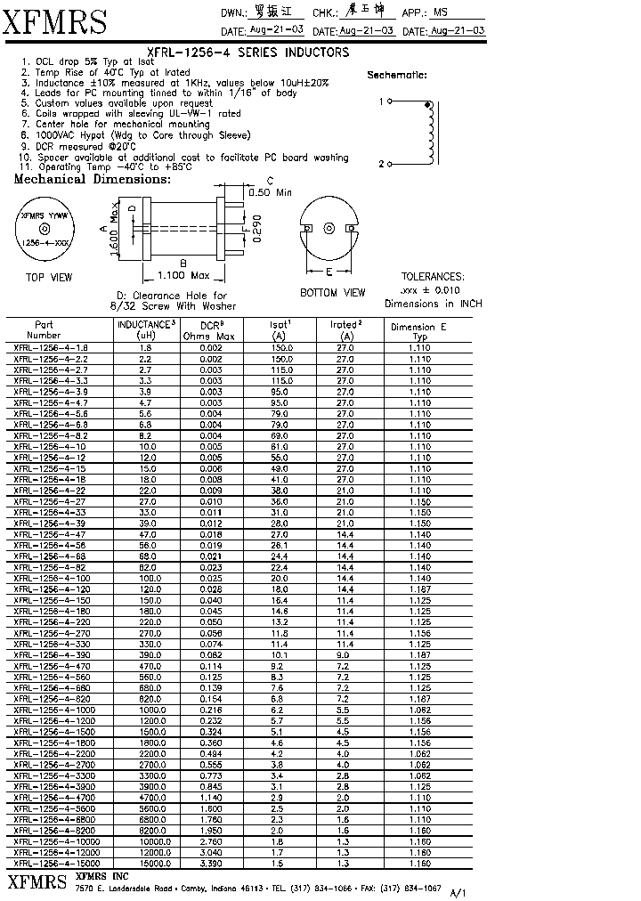 XFRL-1256-4-68_5045562.PDF Datasheet