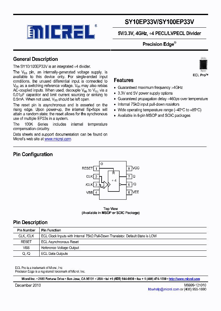 SY10EP33V10_5048049.PDF Datasheet