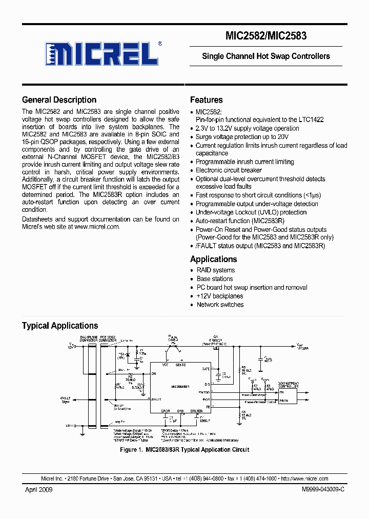 MIC2583R-XBQS_5048504.PDF Datasheet