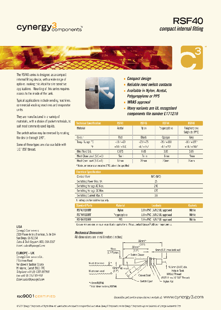 RSF43Y100RF_5048788.PDF Datasheet