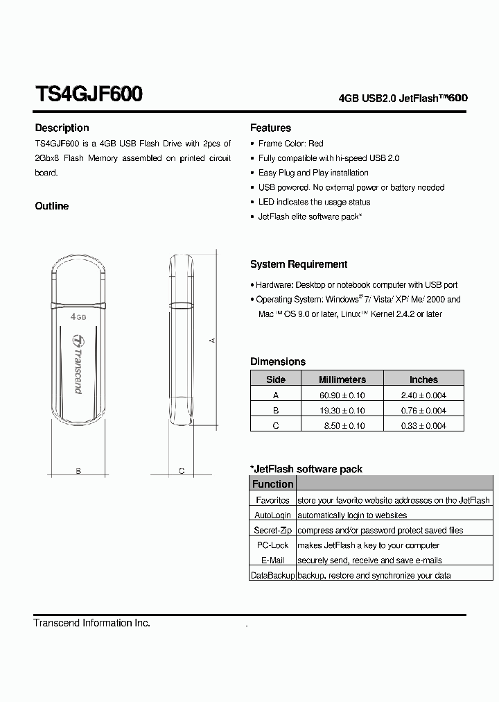 TS4GJF600_5055720.PDF Datasheet