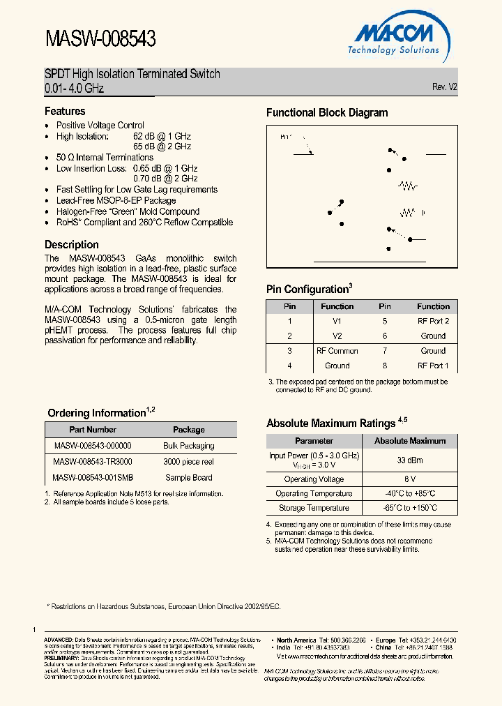 MASW-008543V2_5063686.PDF Datasheet