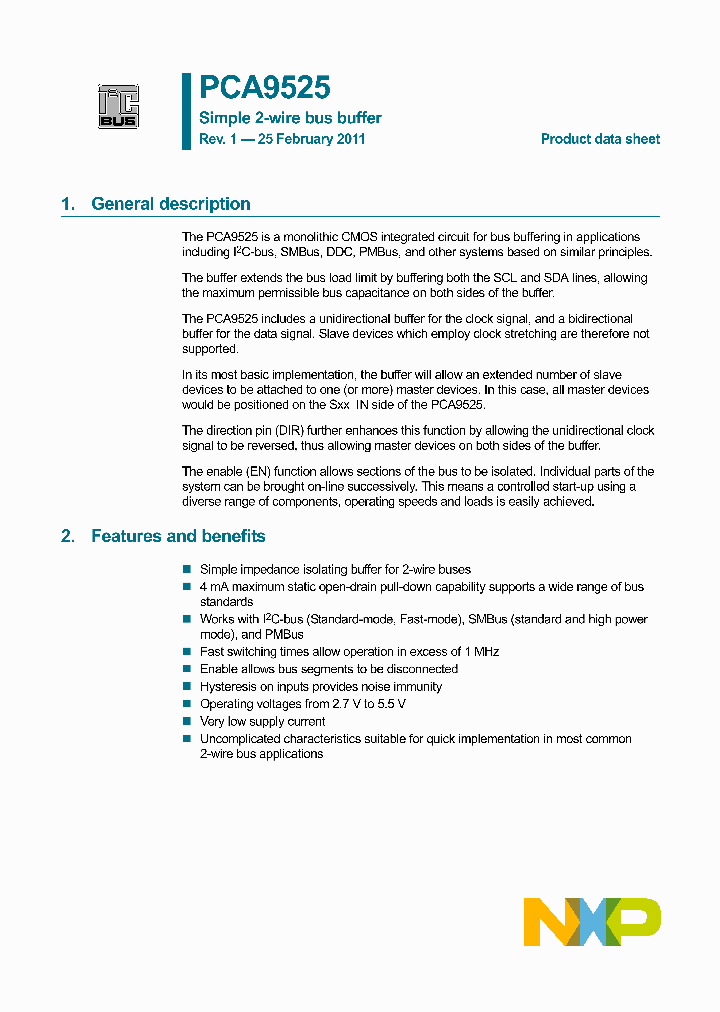 PCA9525_5064610.PDF Datasheet