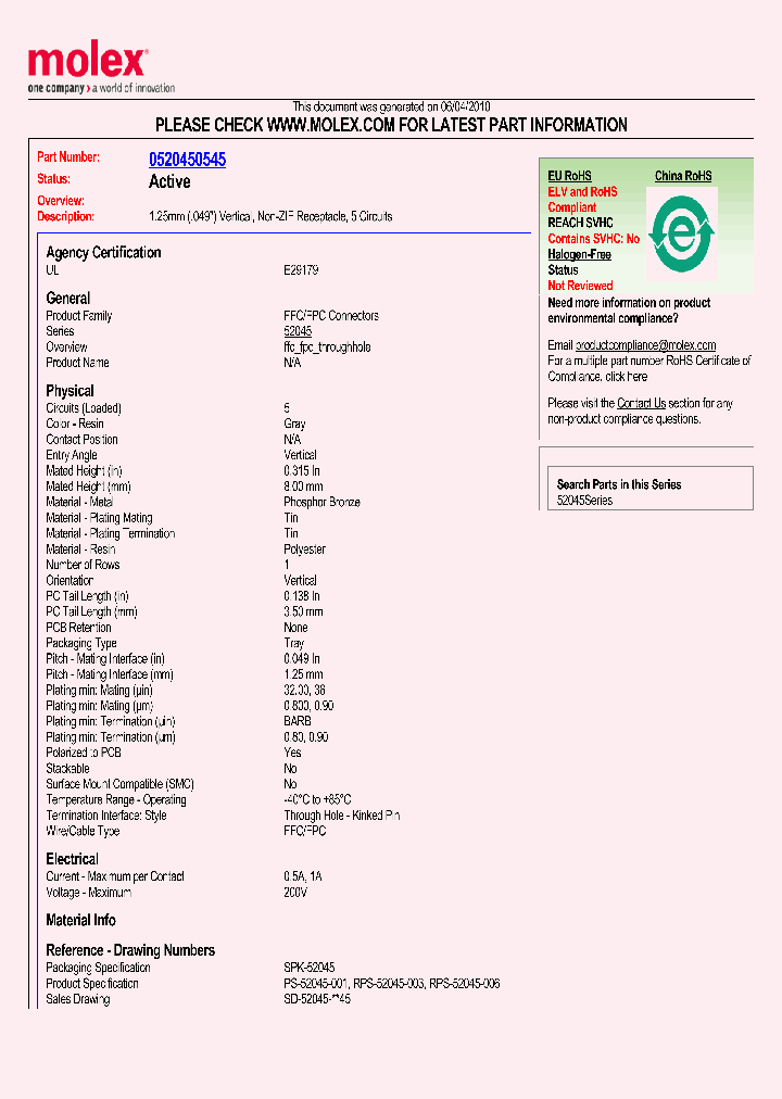 52045-0545_5065203.PDF Datasheet