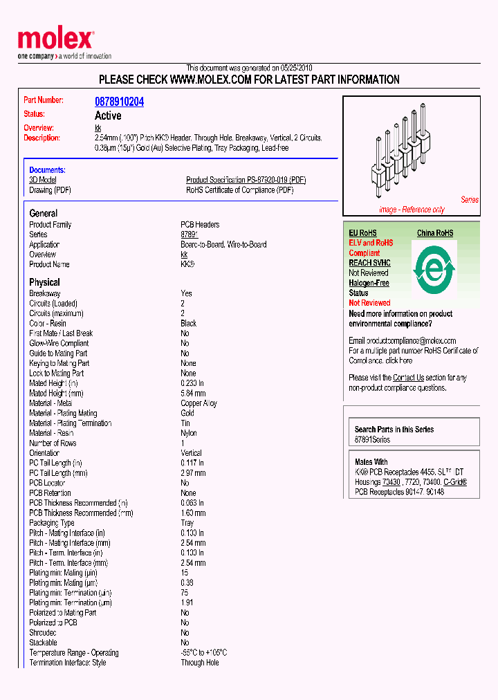 87891-0204_5067810.PDF Datasheet