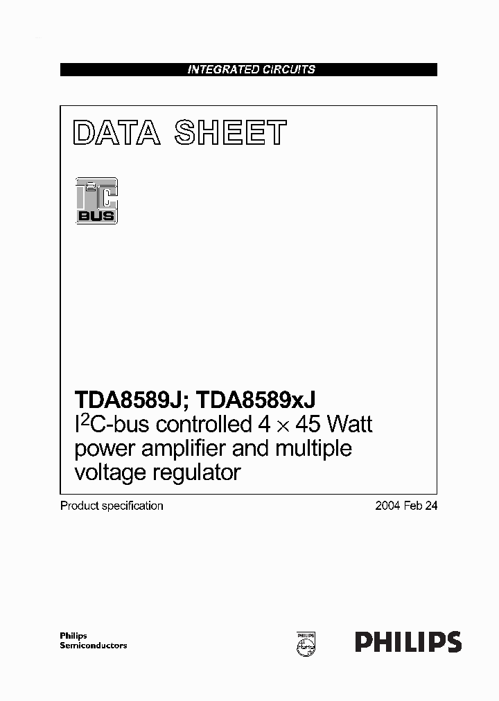 TDA8589AJ_462.PDF Datasheet