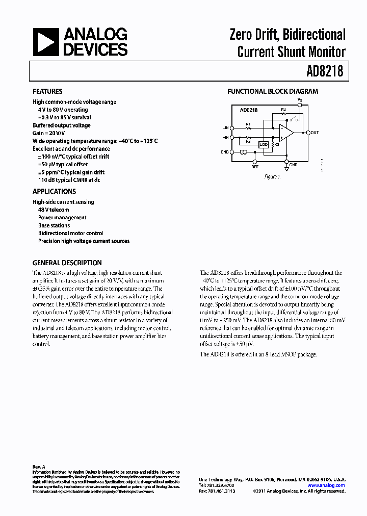 AD8218_15981.PDF Datasheet