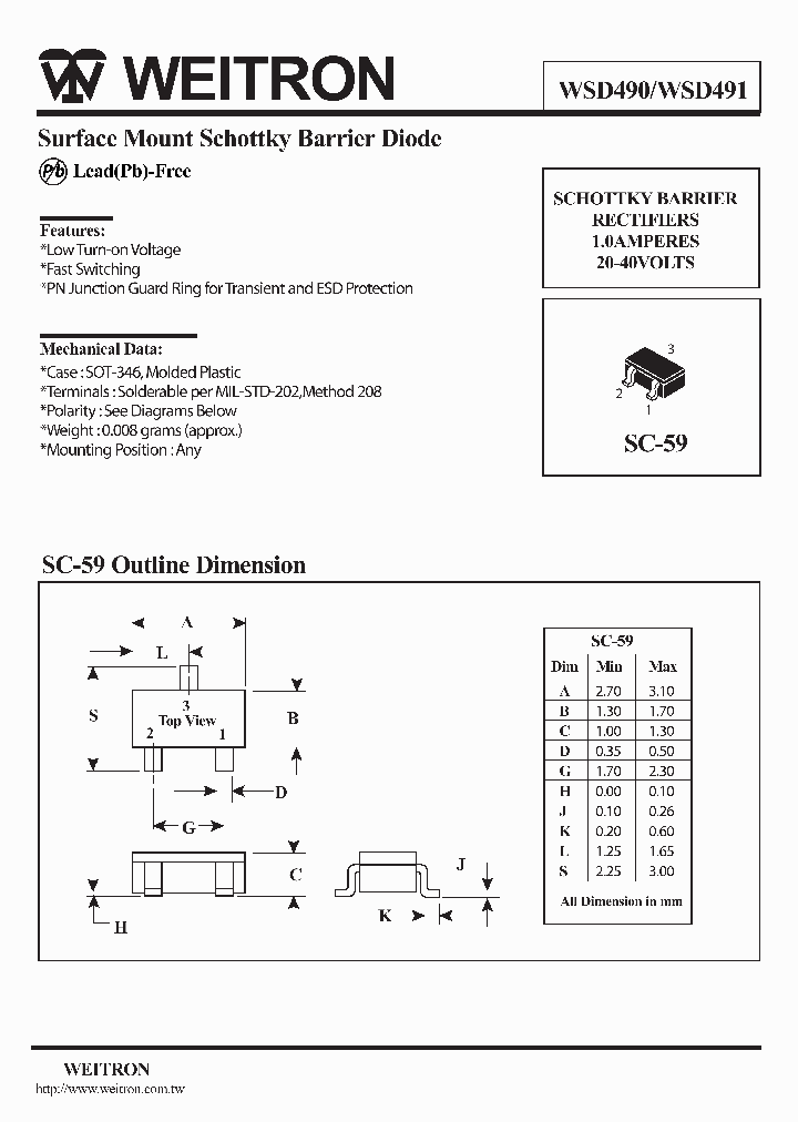 WSD491_21838.PDF Datasheet