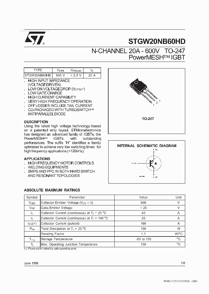 GW20NB60HD_37331.PDF Datasheet