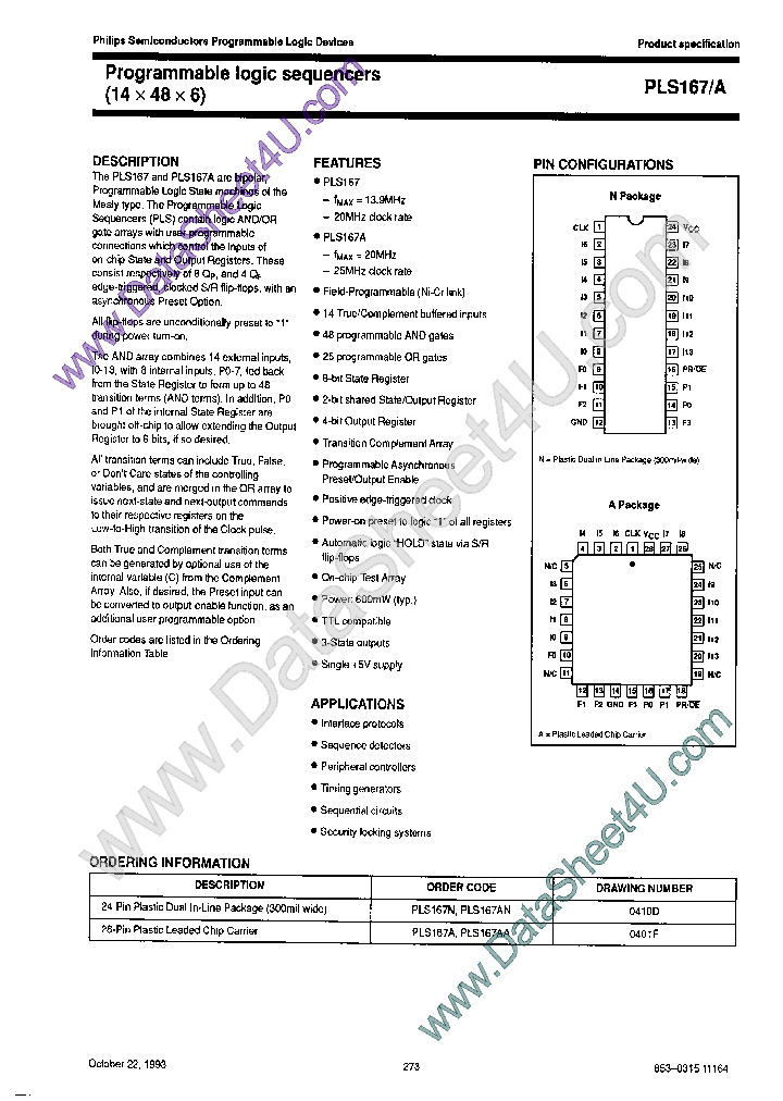 PLS167_37668.PDF Datasheet