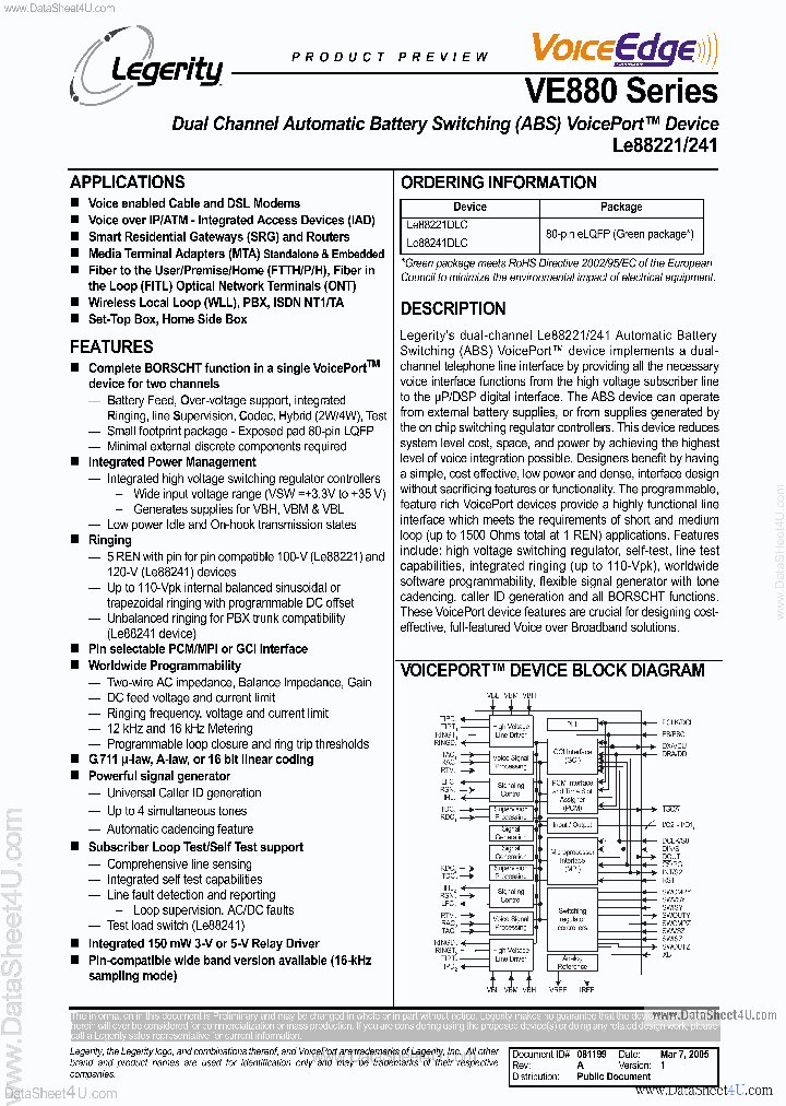 LE88221_40848.PDF Datasheet