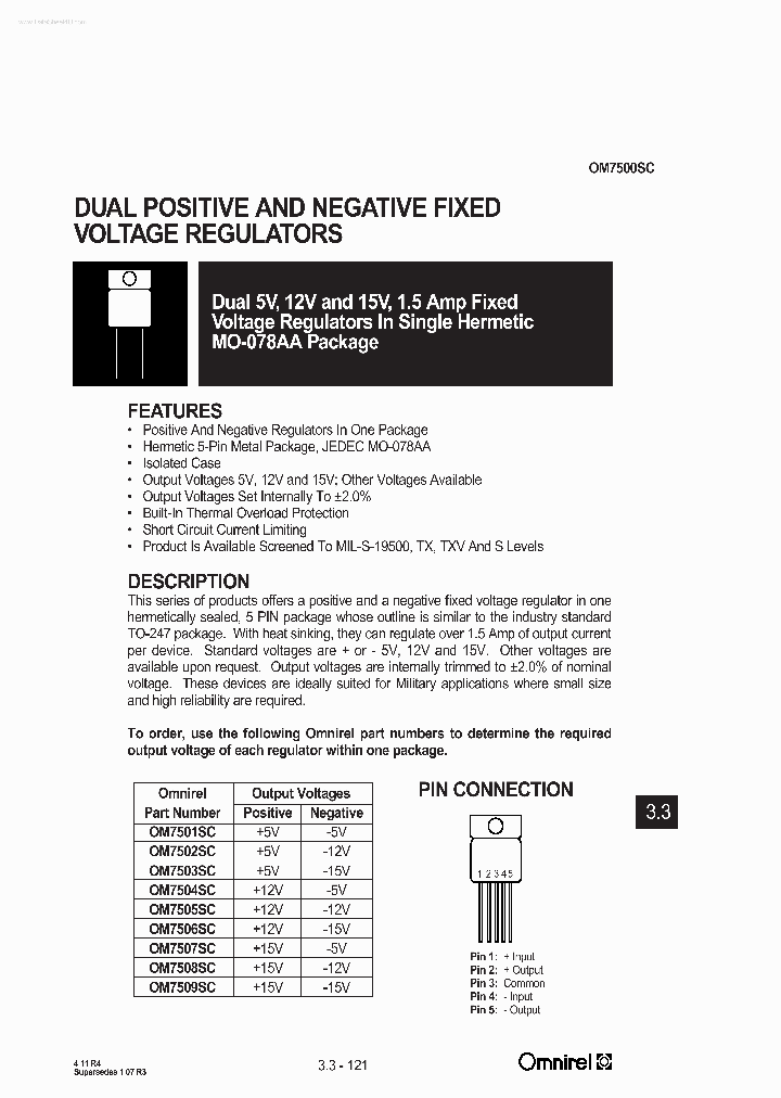 OM7500SC_42167.PDF Datasheet