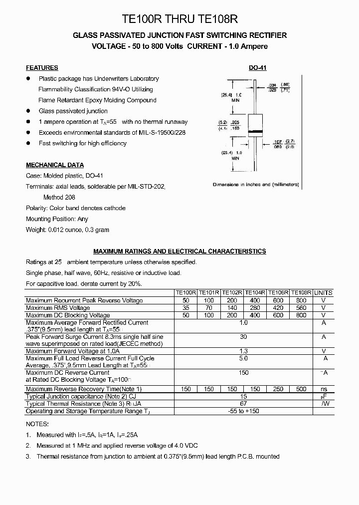 TE101R_69409.PDF Datasheet