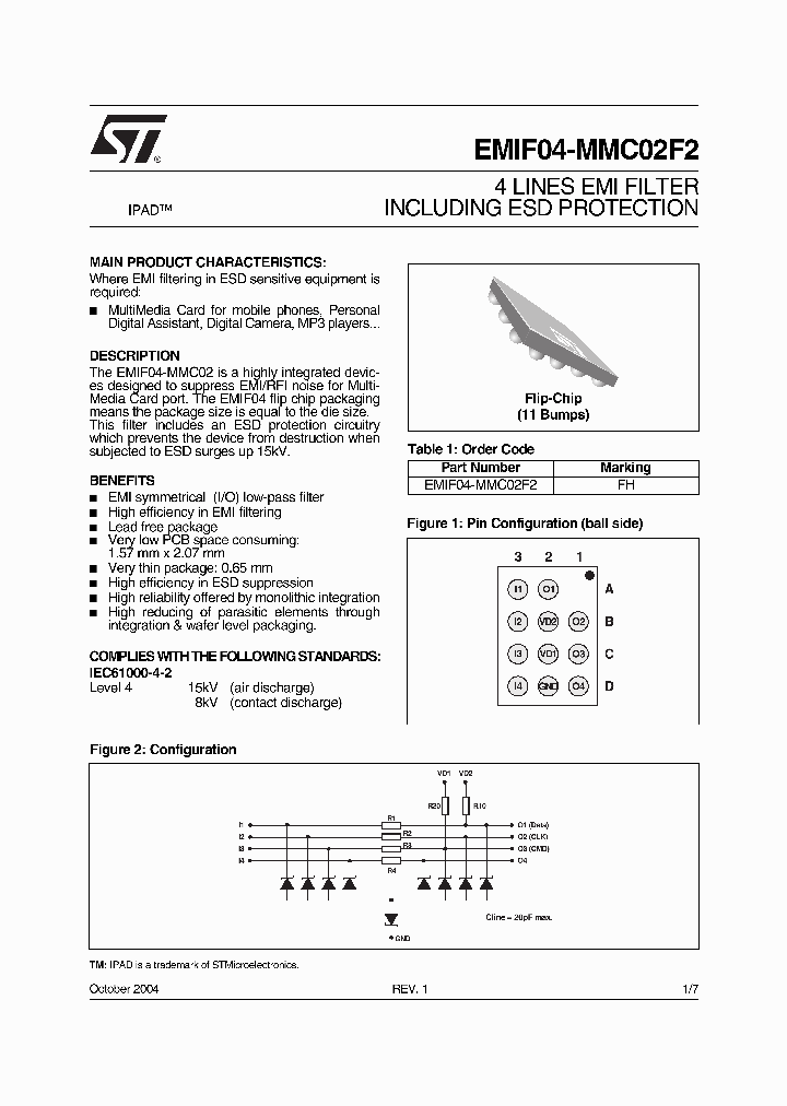 EMIF04-MMC02F2_71257.PDF Datasheet