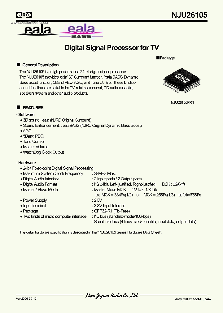 NJU26105_71417.PDF Datasheet
