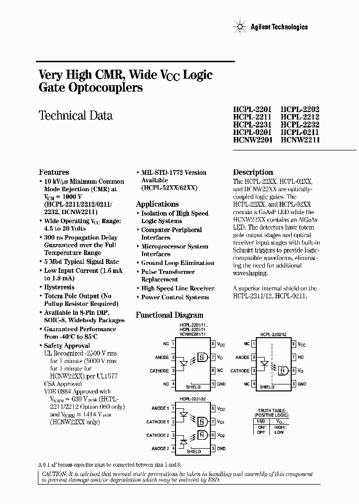 HCPL2201_44169.PDF Datasheet