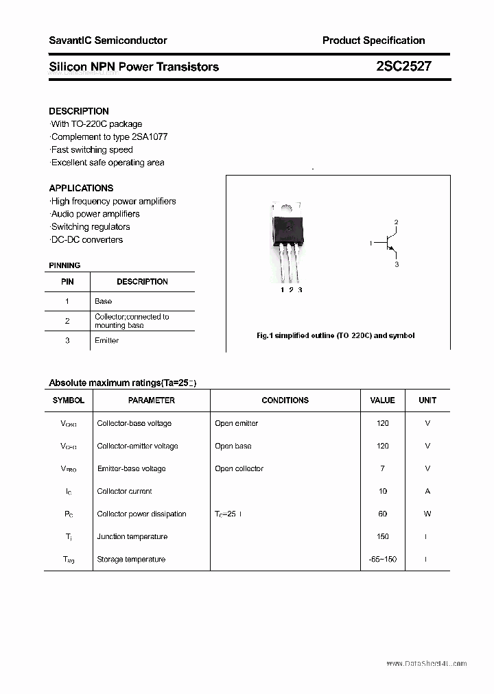 2SC2527_82210.PDF Datasheet