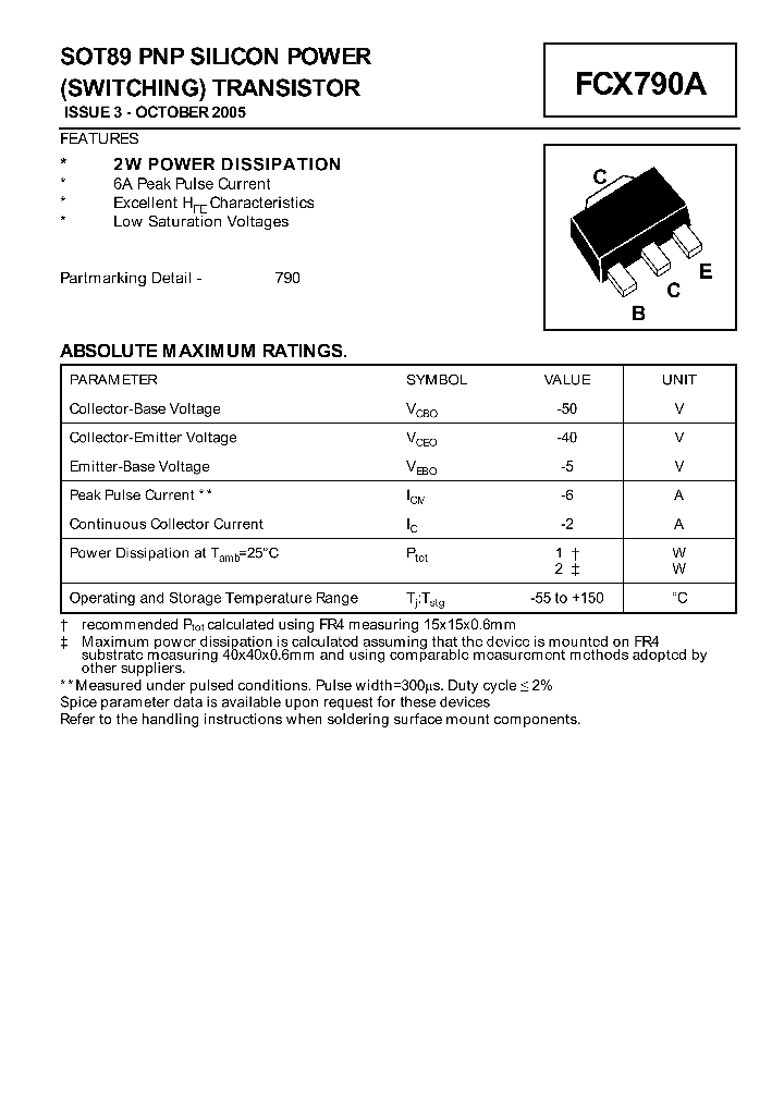 FCX790A_82751.PDF Datasheet