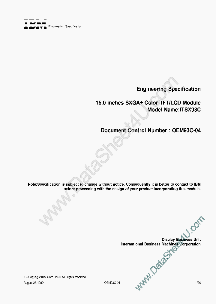 OEM93C04_45409.PDF Datasheet