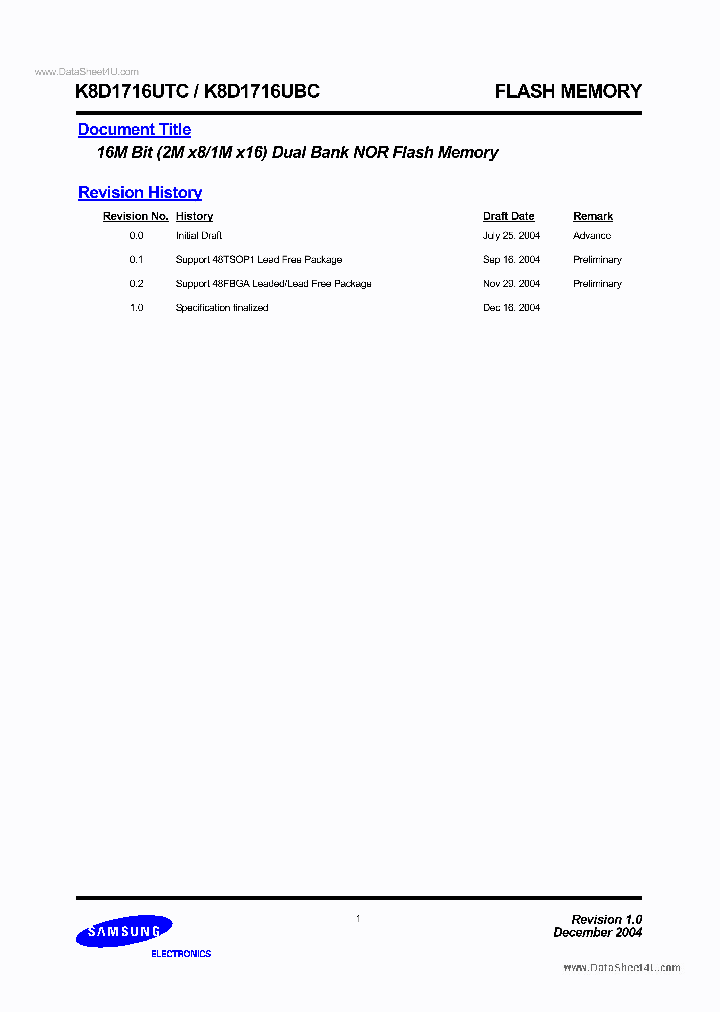 K8D1716UBC_94311.PDF Datasheet