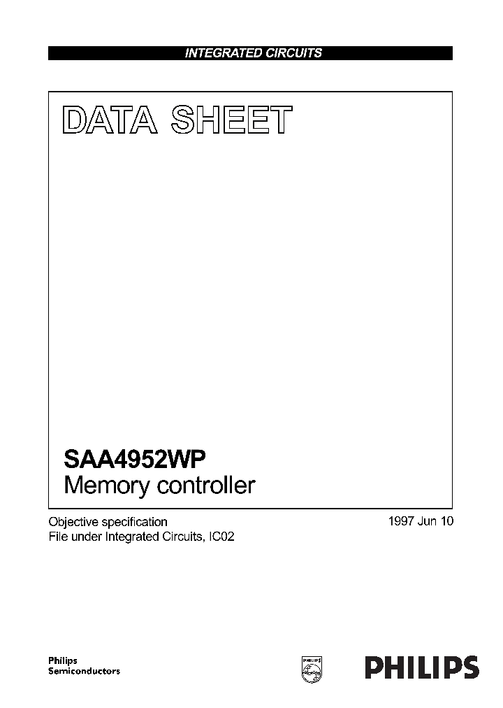 SAA4952WP_95728.PDF Datasheet