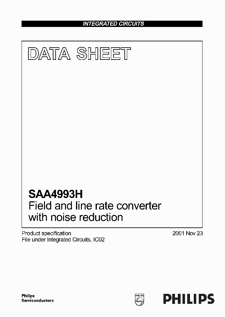 SAA4993H_95746.PDF Datasheet