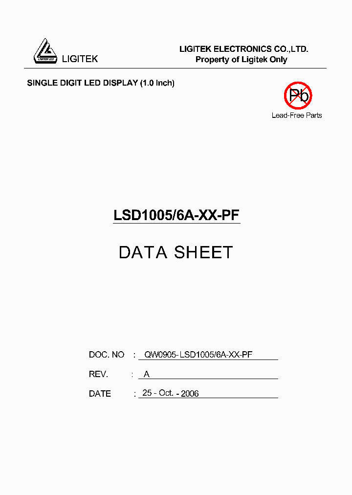 LSD1005-6A-XX-PF_97927.PDF Datasheet