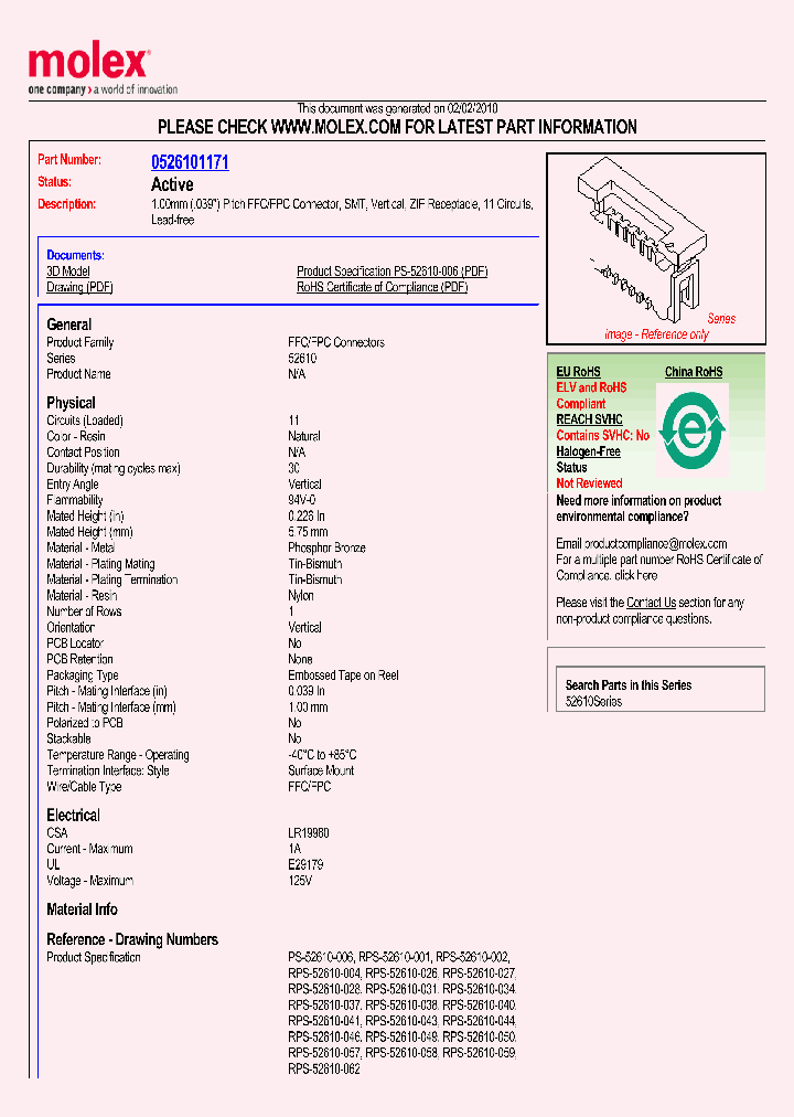 52610-1171_98620.PDF Datasheet