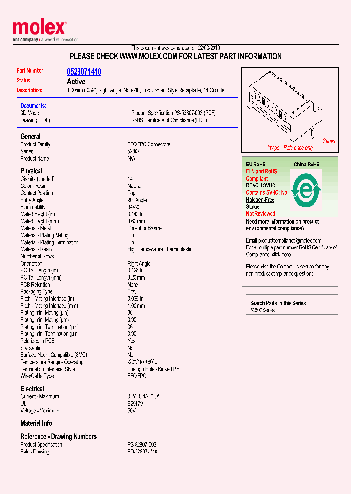 52807-1410_100903.PDF Datasheet