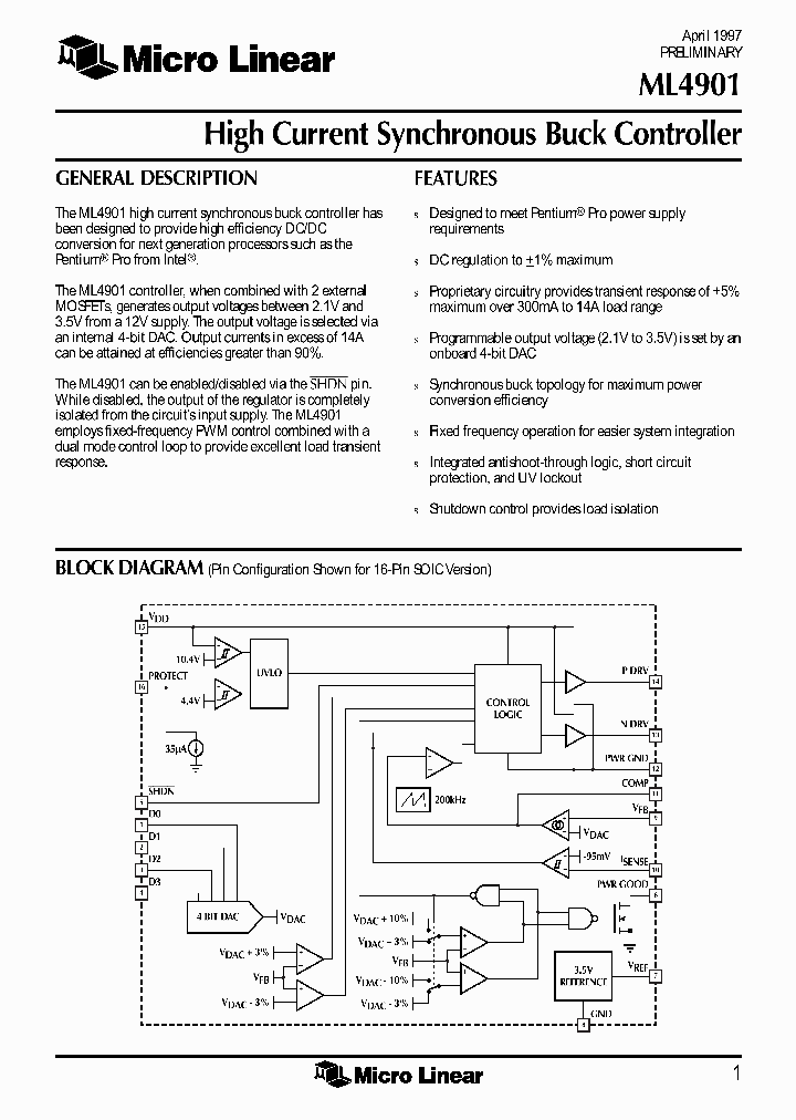 ML4901CS_119299.PDF Datasheet