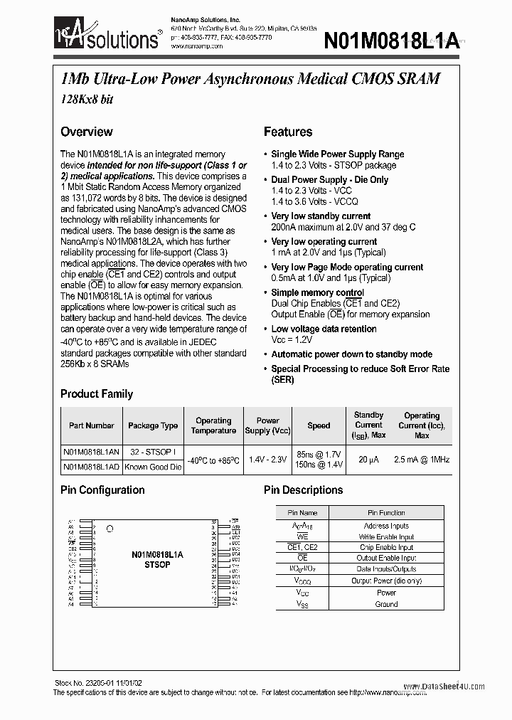 N01L0818L1A_136488.PDF Datasheet