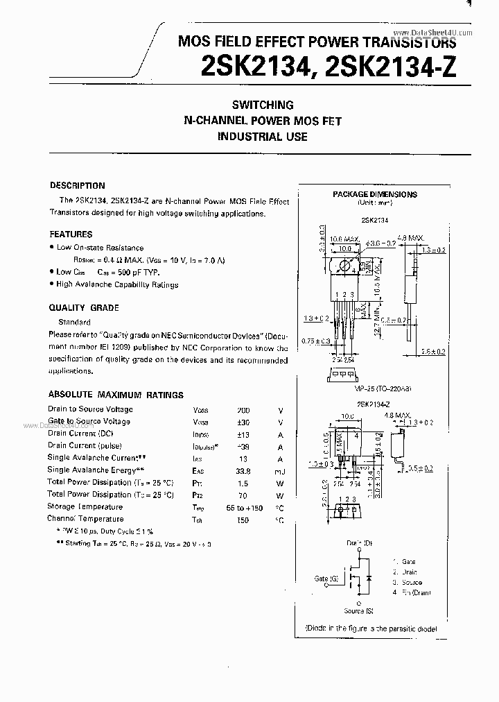 K2134_138173.PDF Datasheet