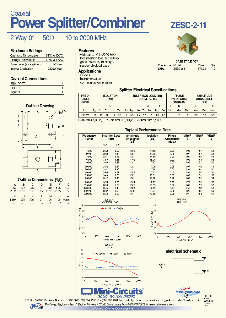 ZESC-2-11_139988.PDF Datasheet