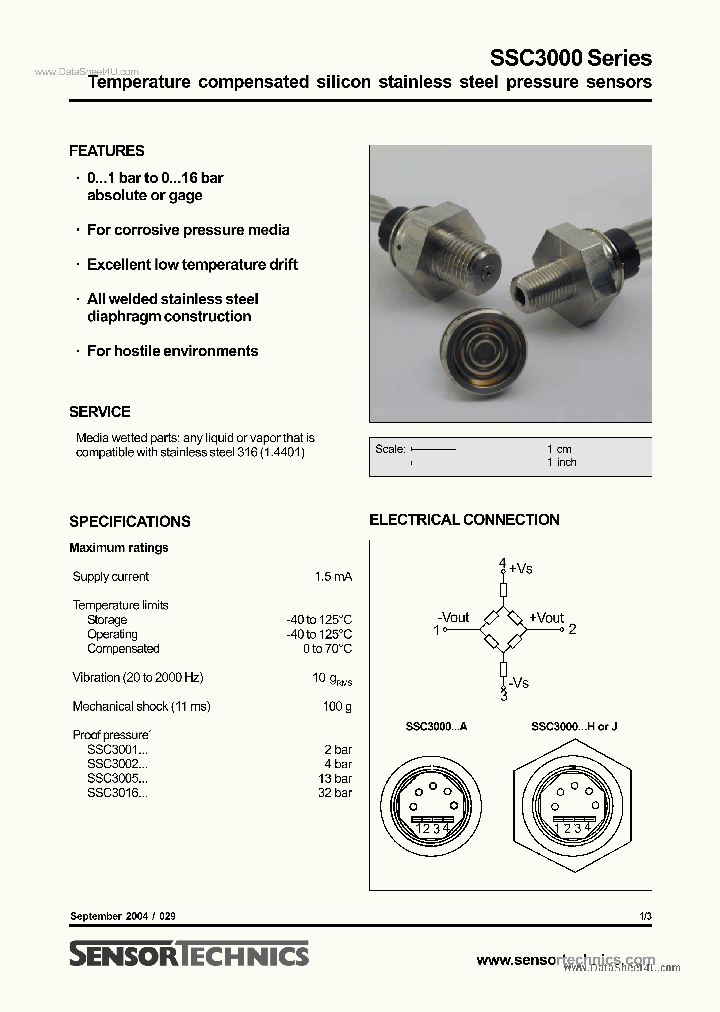 SSC3000_141394.PDF Datasheet