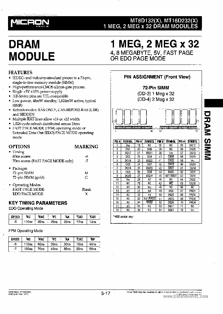 MT16D132_143474.PDF Datasheet