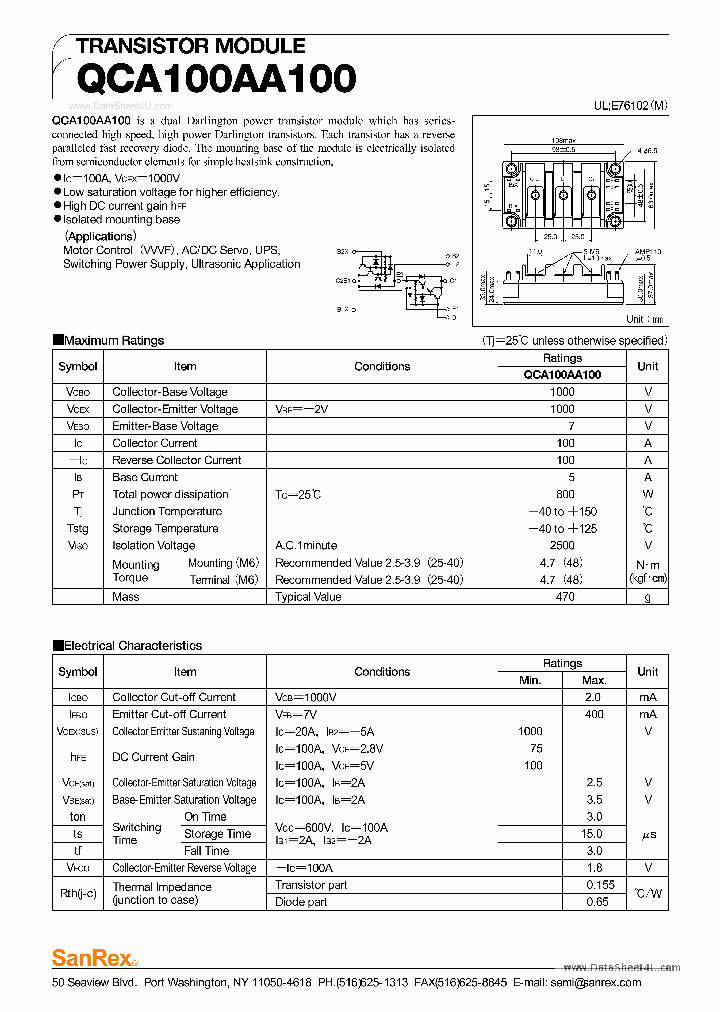 QCA100AA100_147224.PDF Datasheet