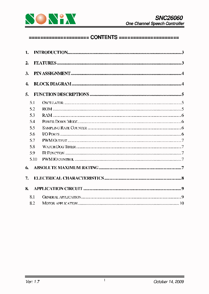 SNC26060_153310.PDF Datasheet