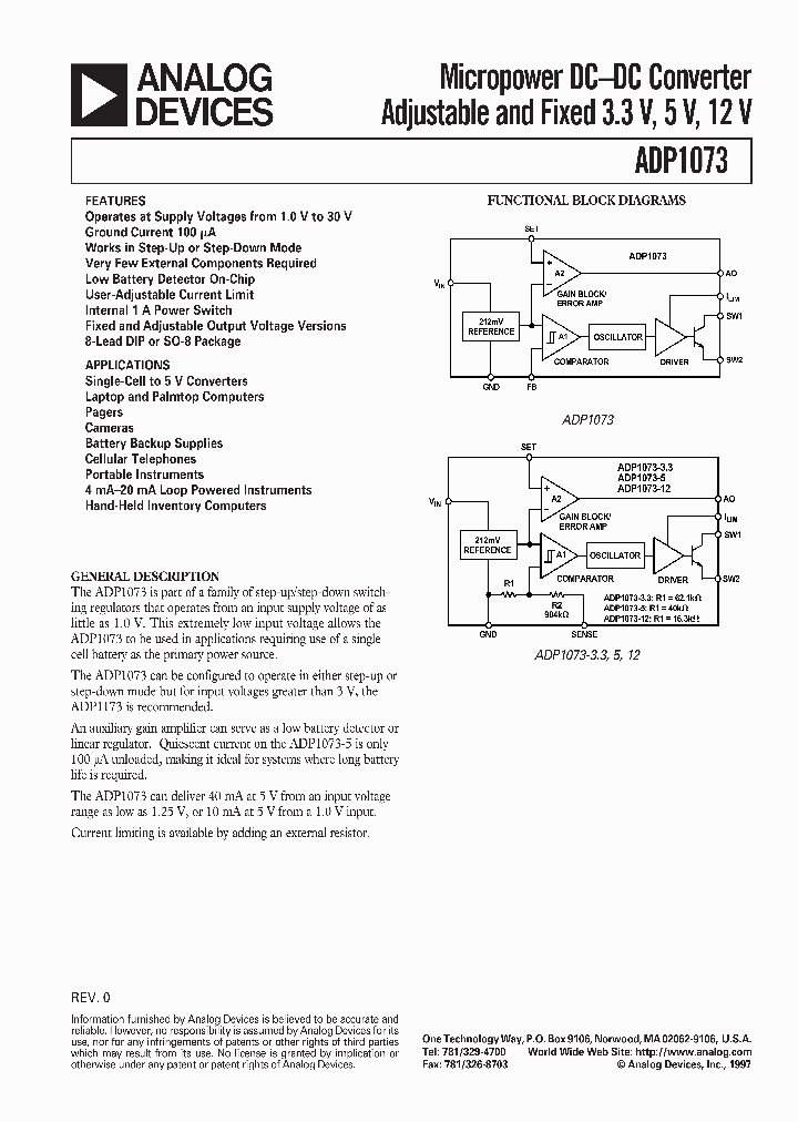 ADP1073_149369.PDF Datasheet