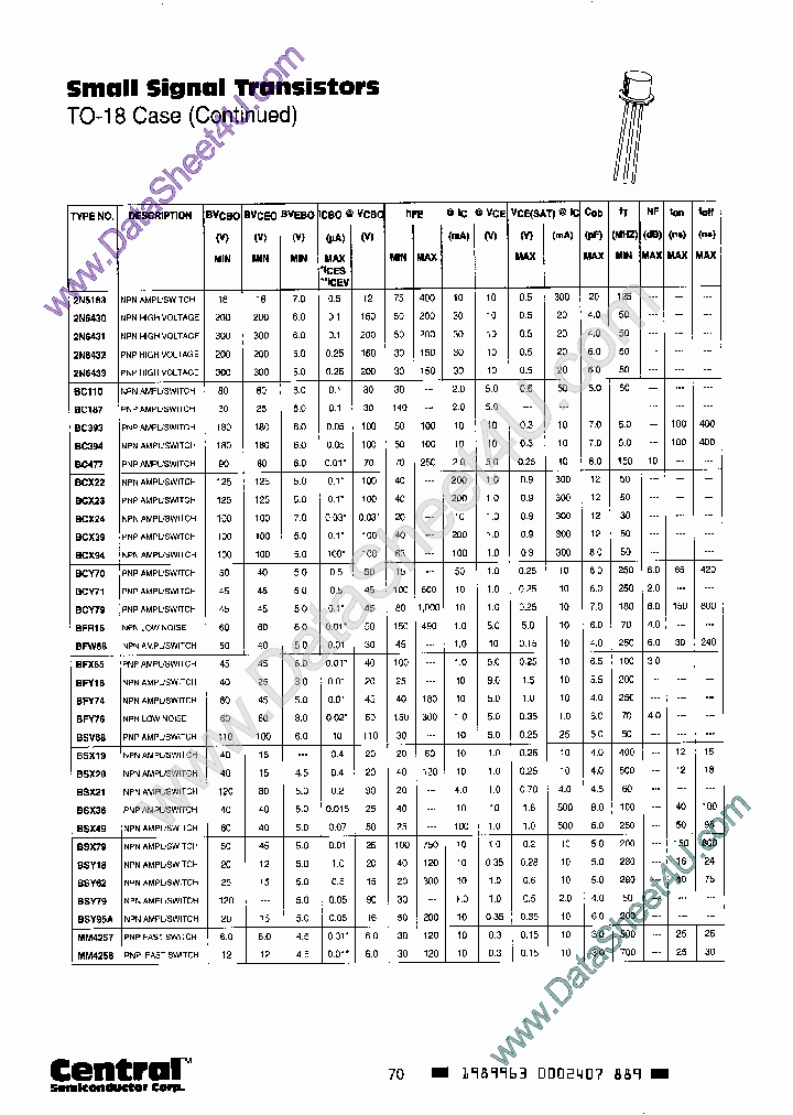 BC107_149850.PDF Datasheet