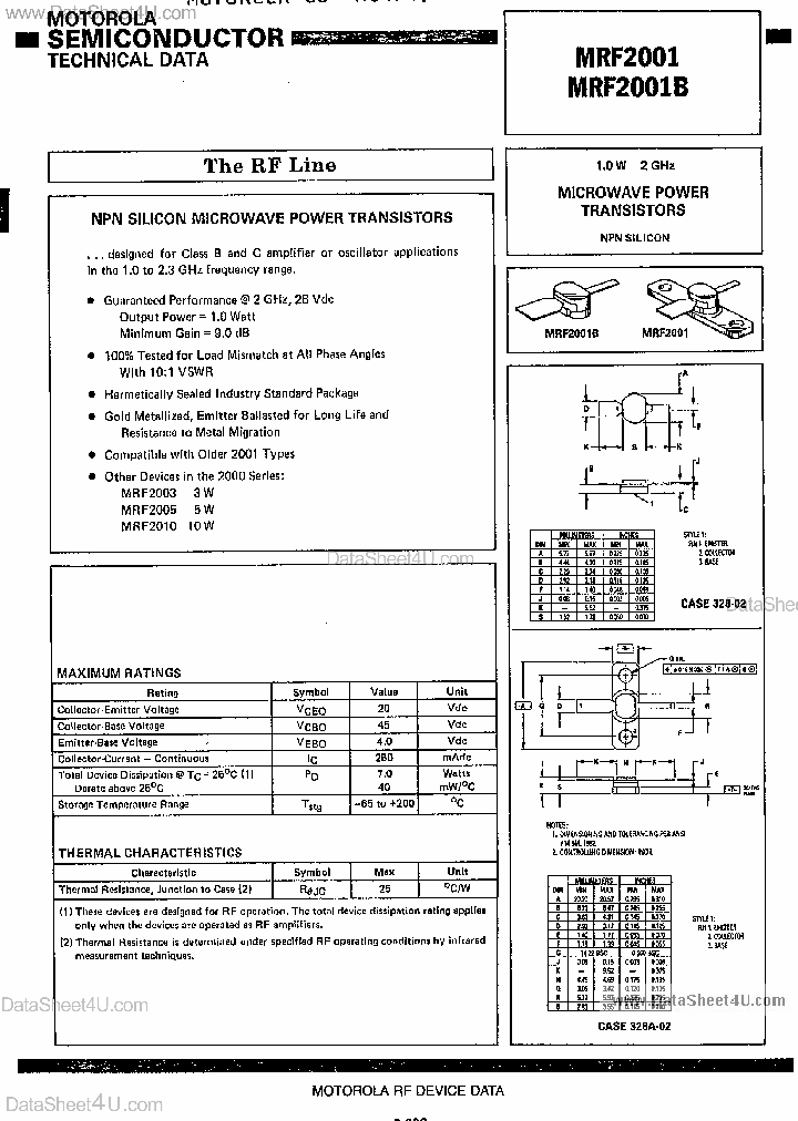 MRF2001_150576.PDF Datasheet