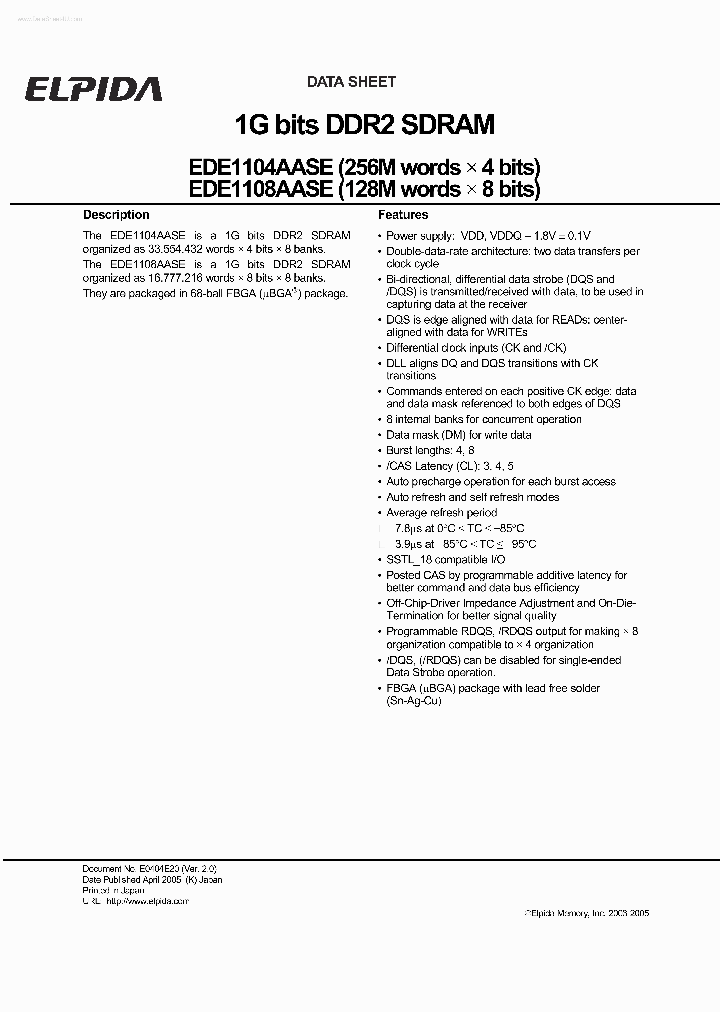 EDE1104AASE_152307.PDF Datasheet